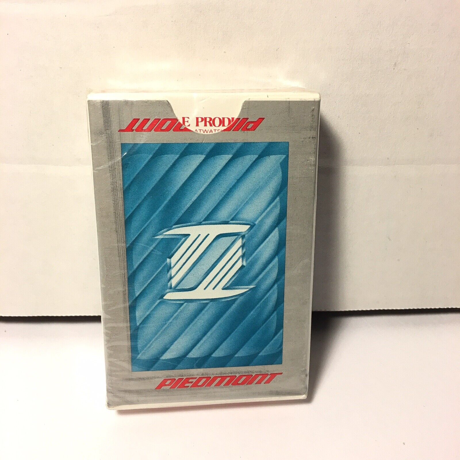 Vintage Piedmont Airlines Playing Cards Plastic Coated Bridge Size  Sealed, New