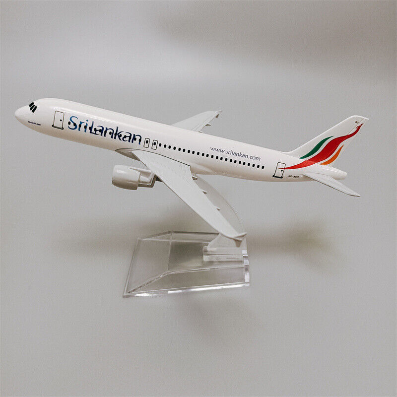 Sri Lanka Air Srilankan Airlines Airbus A320 Airplane Model Plane Aircraft 16cm