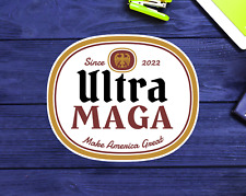 Ultra MAGA Joe Biden Donald Trump Sticker Decal Vinyl 4