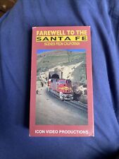 Very Rare Icon Video Productions VHS 1995 1996 Farewell To The Santa Fe Merger picture