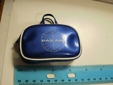 Vintage Pan Am Advertising Premium Change Coin Purse Mini Bag Luggage picture