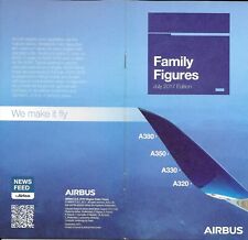 AIRBUS AIRCRAFT FAMILLY BROCHURE, A320, 330, 350, 380, Pictures, Details. picture
