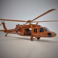 UH-60 Black Hawk Helicopter, Helicopter Wood Model Handcrafted, US air force picture