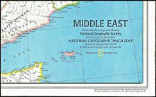1978-9 September MIDDLE EAST EARLY CIVILIZATIONS National Geographic Map - (541) picture
