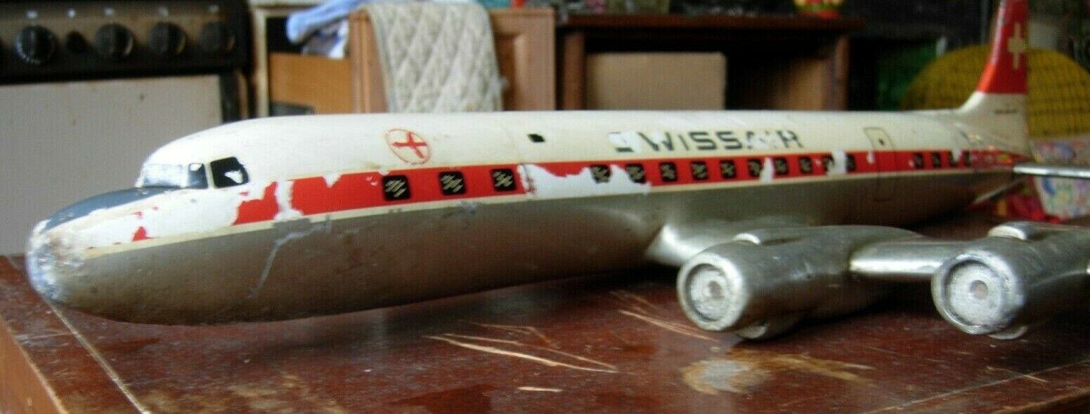 Model Plane DC-7C Swiss Air c.1960 by Raise Up Rotterdam 1:43 31