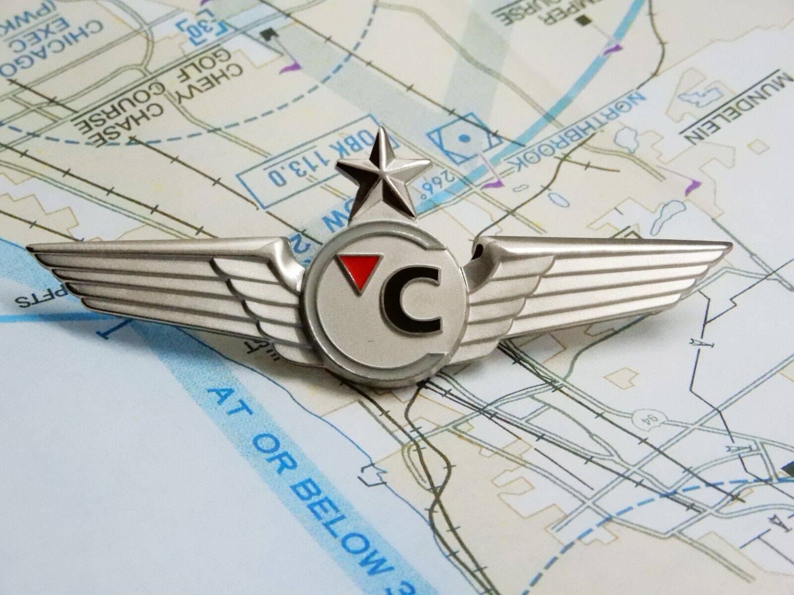 Compass Airline Flight Attendant Instructor Wing