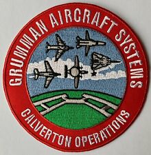 Grumman Aircraft Embroidered Iron-On Patch, 4