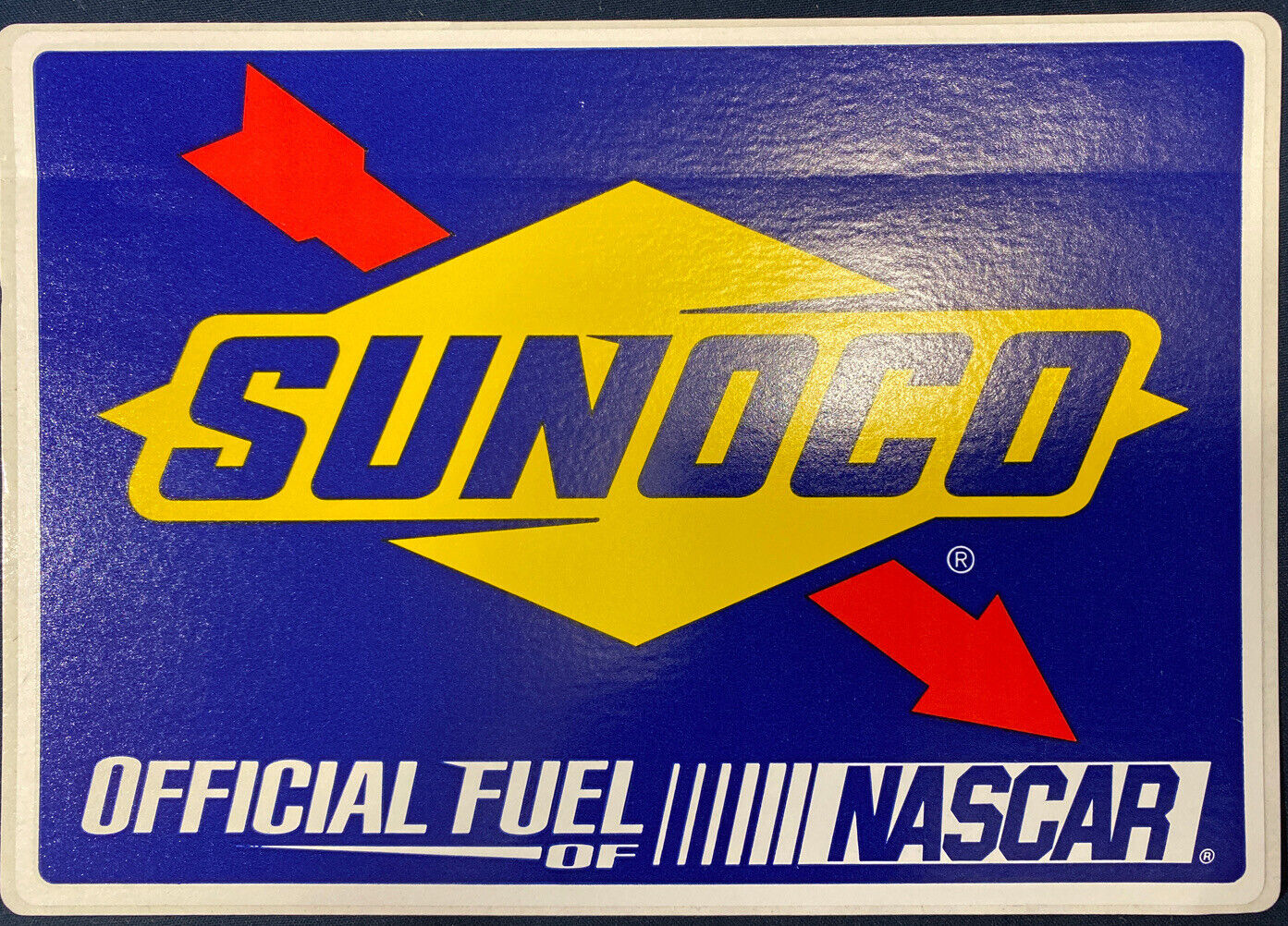 SUNOCO Official Fuel Nascar Vinyl Decal Sticker