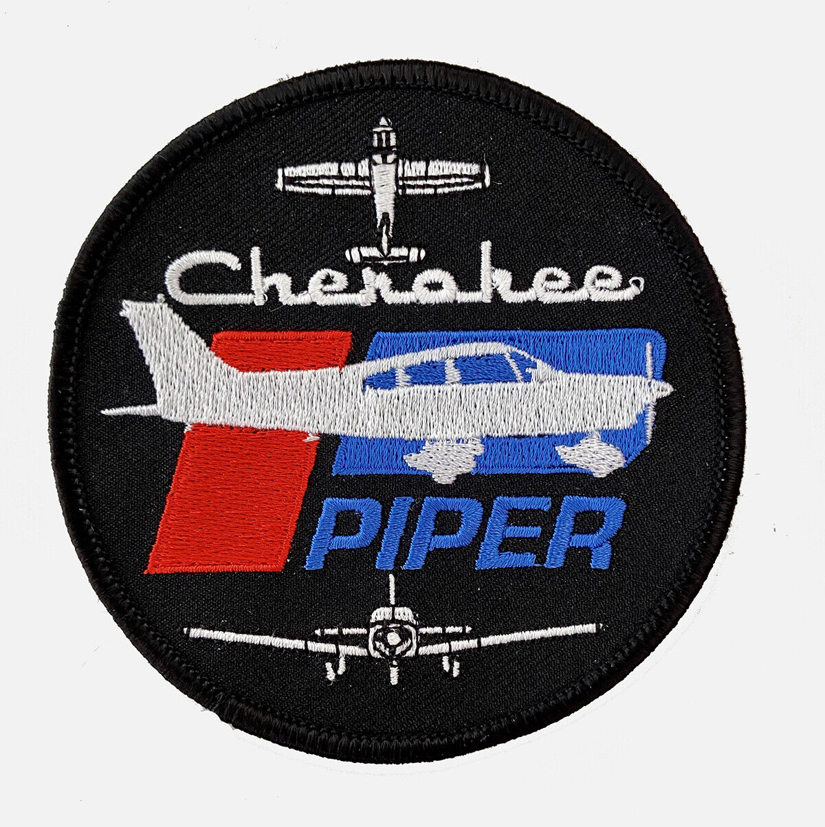PATCH Piper Cherokee Bomber Pilot Jacket sew-on or iron-on large size fabric