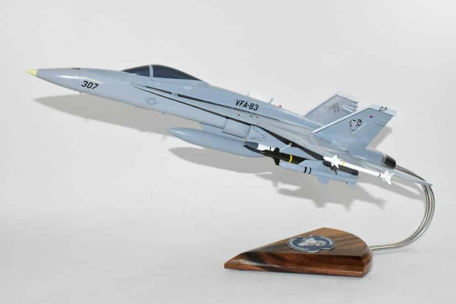 VFA-83 Rampagers USS Saratoga 1990 F/A-18C Model, Navy, 1/37th (18