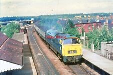 PHOTO  CLASS 52 WESTERN PRINCE D1041 AT READING WEST 3RD JULY 1974 picture