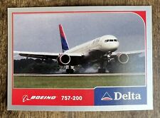 2003 Delta Airlines Aircraft Pilot Trading Card #6 Boeing 757-200 picture