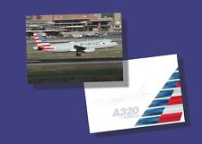 American Airlines Trading Cards Airbus A320 - Set of 50 -  picture