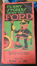 Antique FORD Booklet Funny Stories About the Ford Vol. 1 picture
