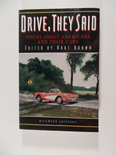 Drive They Said Poems About Americans and Their Cars picture