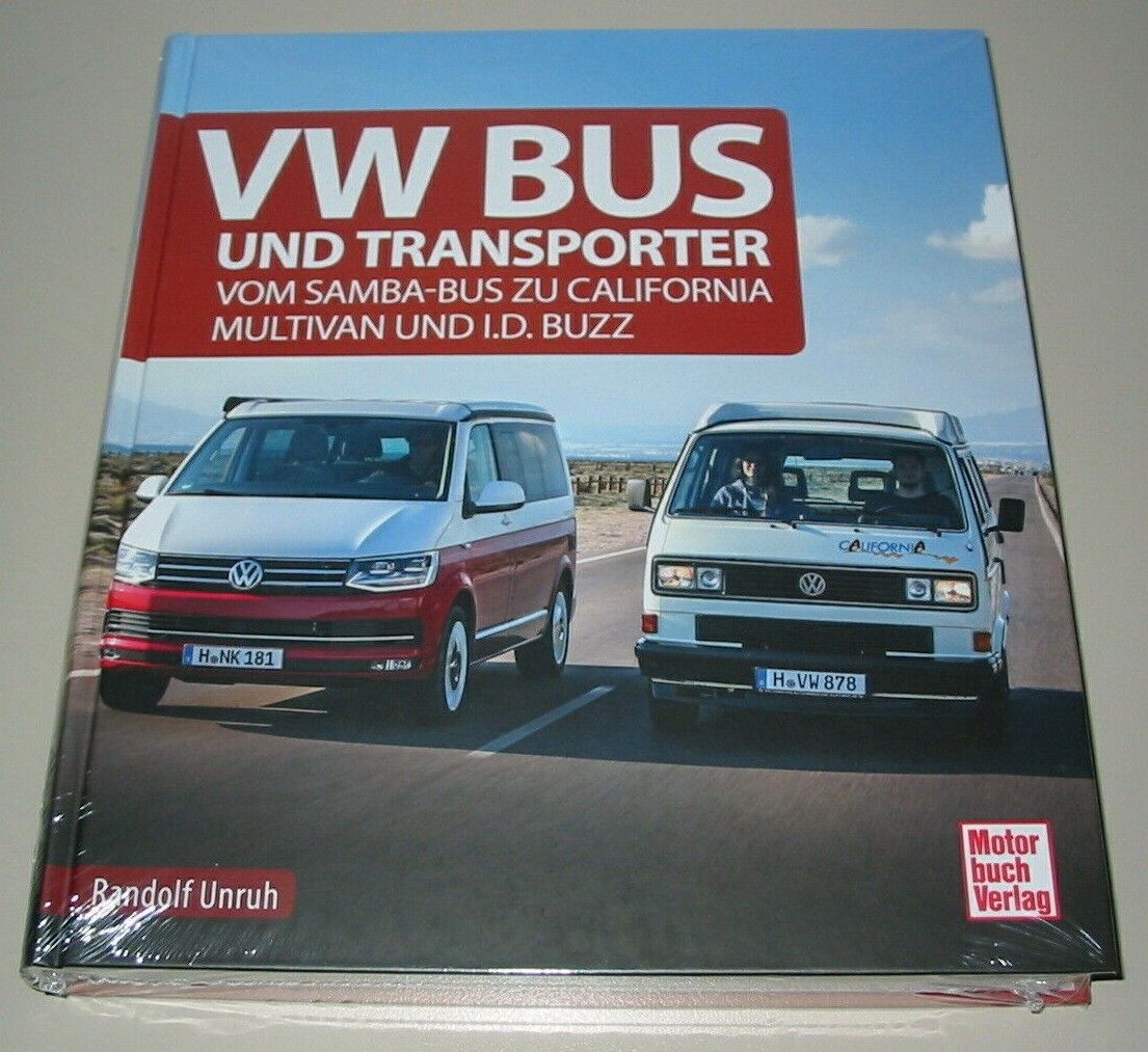 Picture book VW bus van from samba to California multivan T1 T2 T3 T6 book T4