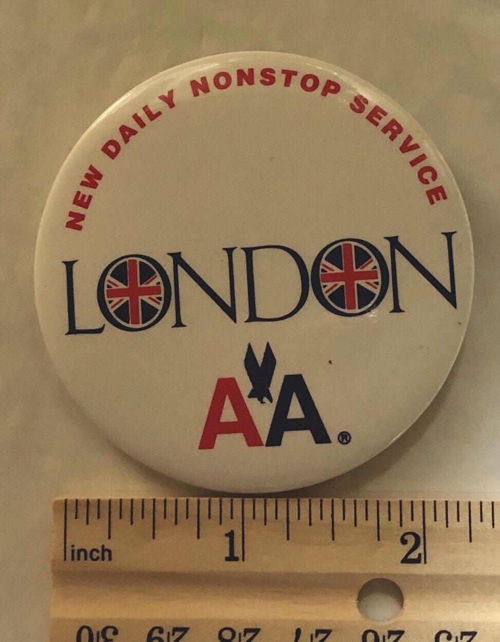 American Airlines New Daily Nonstop Service To London Pin