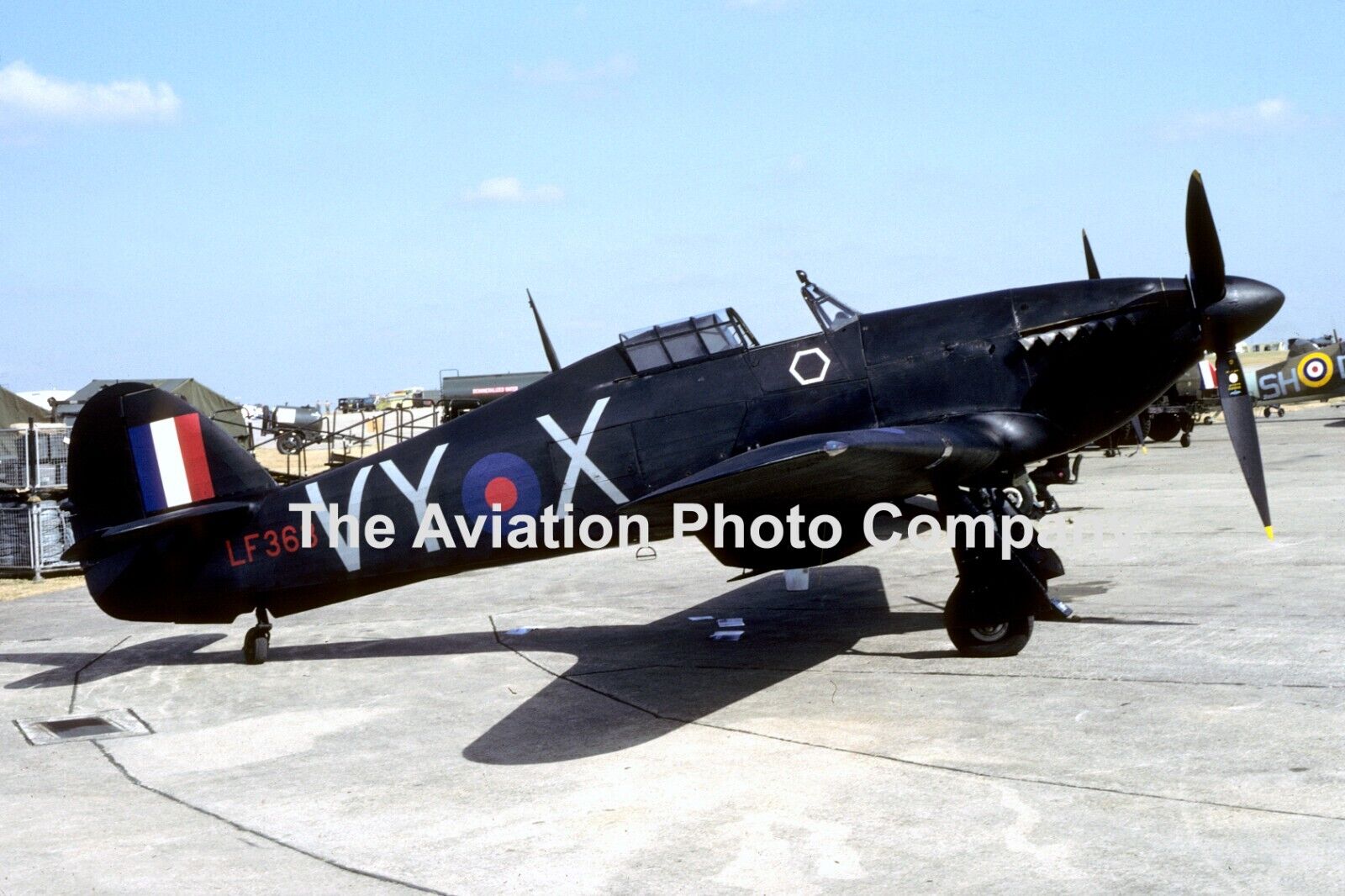 RAF Battle of Britain Memorial Flight Hawker Hurricane LF363 (1983) Photograph