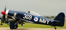 FB-11 Sea Fury Hawker Australia Airplane Desk Wood Model Big New picture