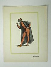 Alitalia Sponsored A Nite in Venice Pamphlet Pantalone Italy Bowling League VTG picture