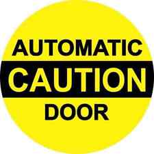 6in x 6in Caution Automatic Door Sticker Car Truck Vehicle Bumper Decal picture
