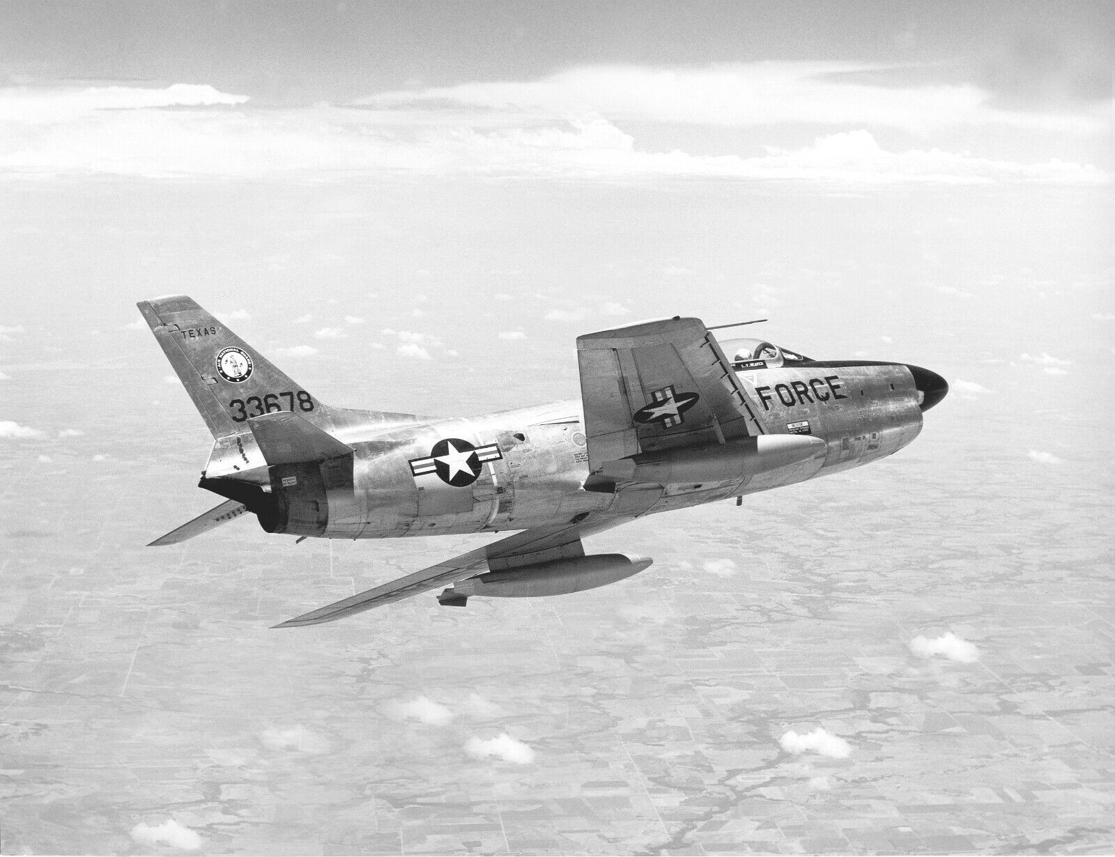 USAF North American F-86D Sabre Dog ((8.5