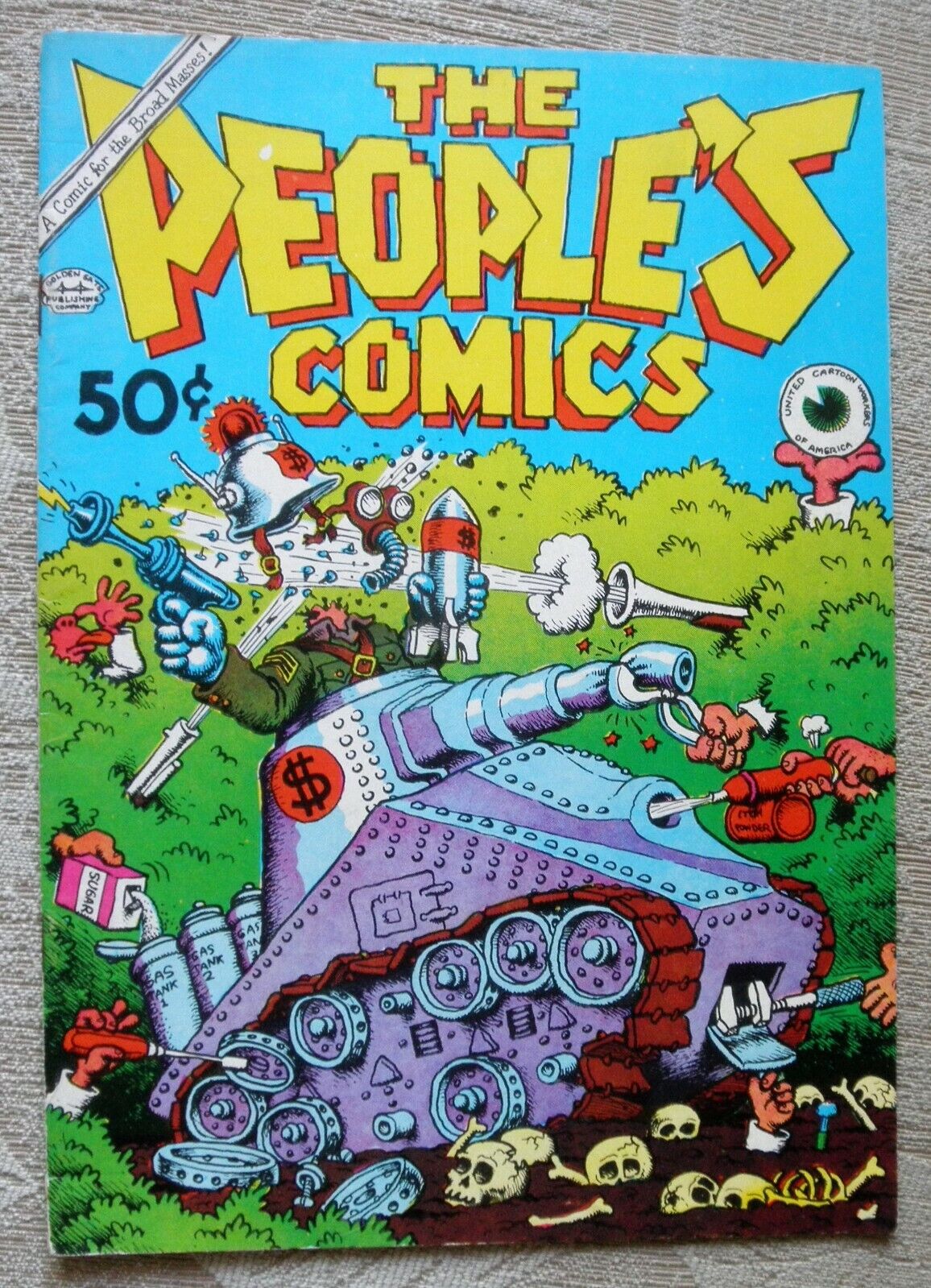 The People\'s Comics 1st Printing VF+ from R. Crumb and the Death of Fritz