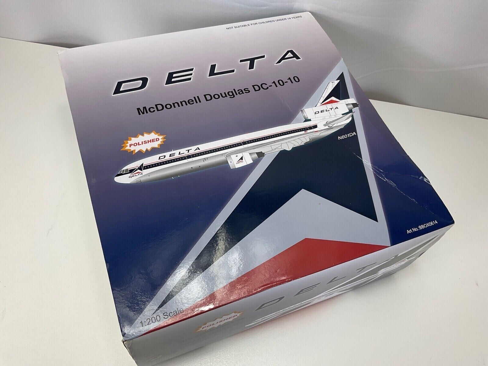 Extremely Rare Inflight 200 BBOX0614 1/200 Delta Airlines Douglas DC-10-10