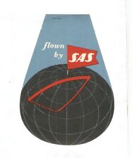 SAS Scandinavian airlines baggage label ,  mint, original picture