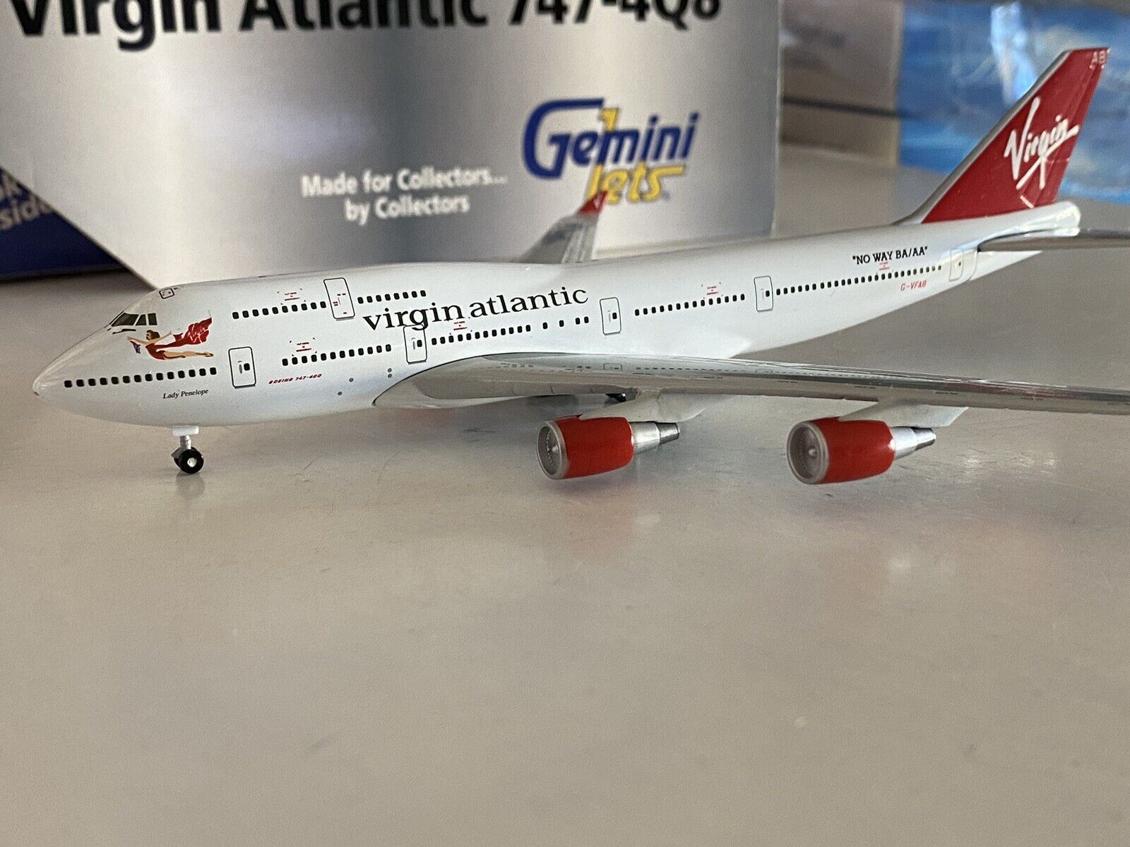 Gemini Jets Virgin Atlantic Airways Boeing 747-400 1:400 G-VFAB GJVIR001