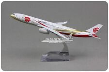 20CM Solid AIR CHINA AIRBUS A330 Passenger Airplane Plane Metal Diecast Model 01 picture