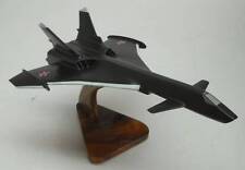 MiG-31 Firefox Mikoyan Fighter Airplane Desk Wood Model Small New picture