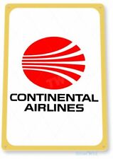 CONTINENTAL 11 X  8 TIN SIGN AVIATION AIRPLANE AIRCRAFT RETRO PHOENIX SKY HARBOR picture