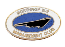 Northrop Grumman B-2 Stealth Bomber Management Club Lapel Hat Pin picture