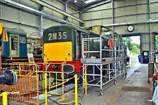 Railway Photo 6x4 Class 17 receiving attention  c2017 picture