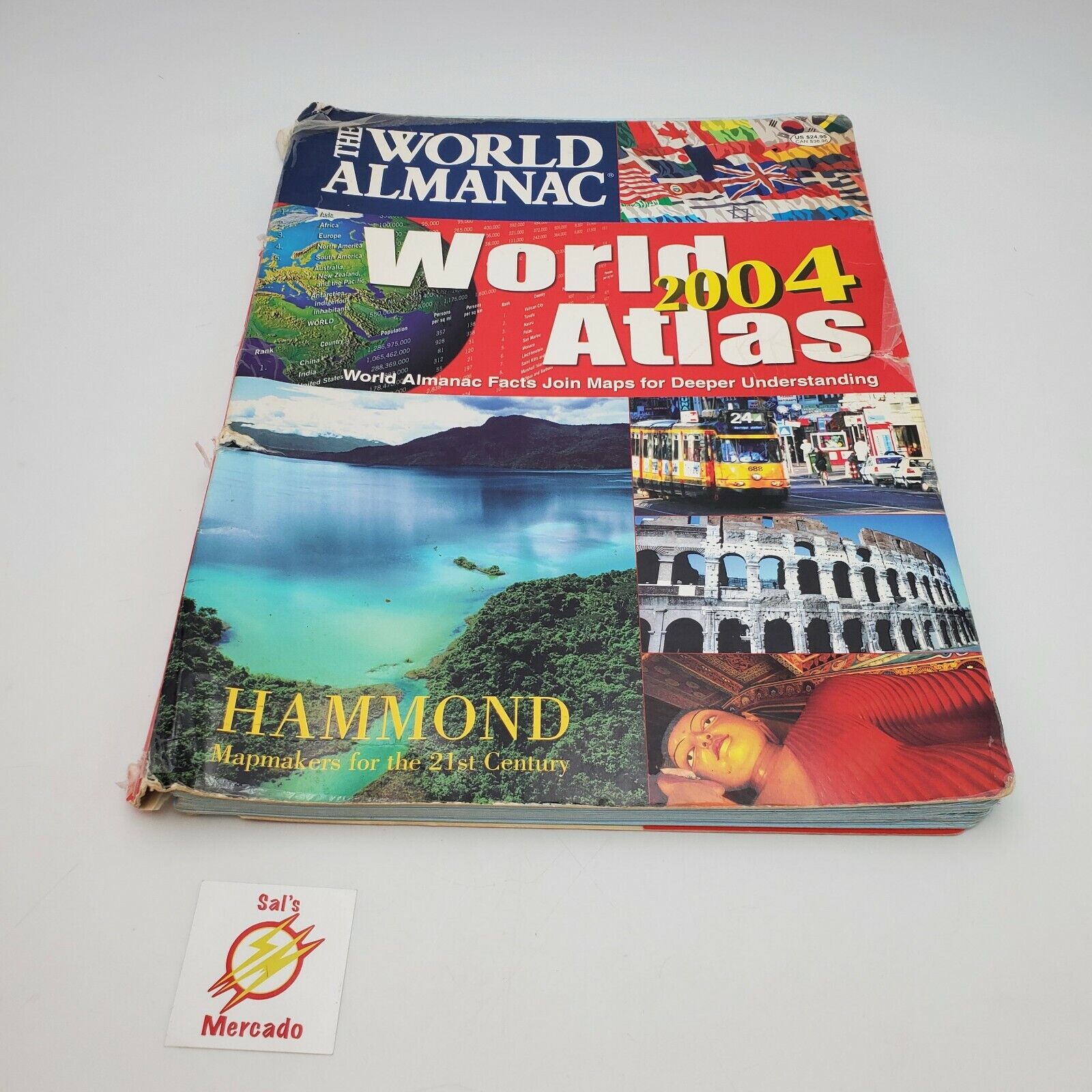 The World Almanac World Atlas 2004 Facts join Maps for Deeper Understanding
