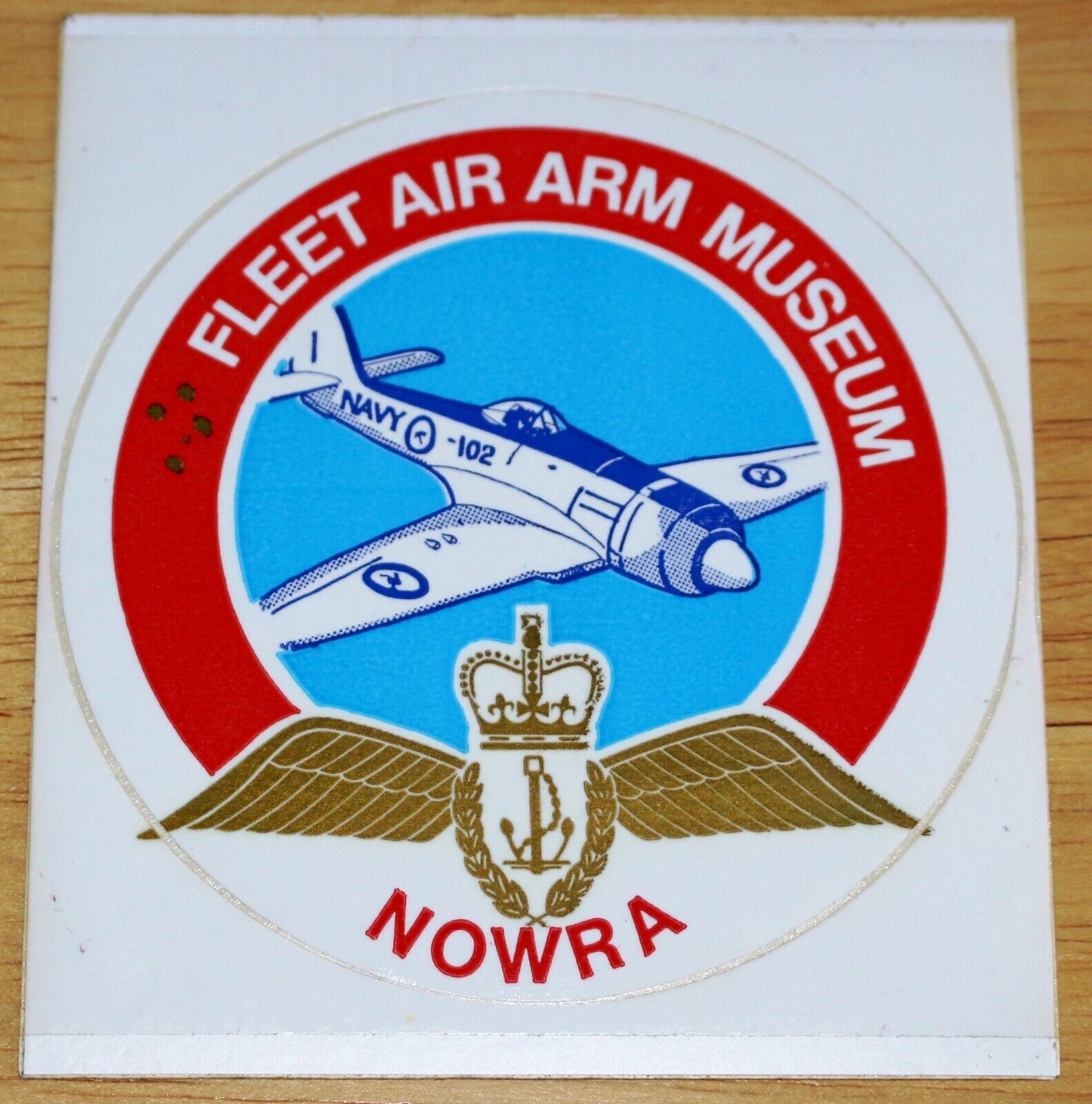 RAN Royal Australian Navy Fleet Air Arm Museum Nowra Hawker Sea Fury Sticker