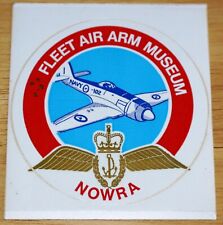 RAN Royal Australian Navy Fleet Air Arm Museum Nowra Hawker Sea Fury Sticker picture