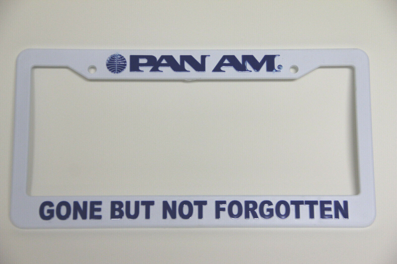 PAN AM Airlines License Plate Frame - \
