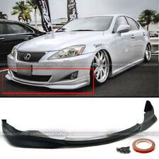 For 06 07 08 IS250 IS350 F Sport Style PU Front Bumper Chin Lip Body Kit picture