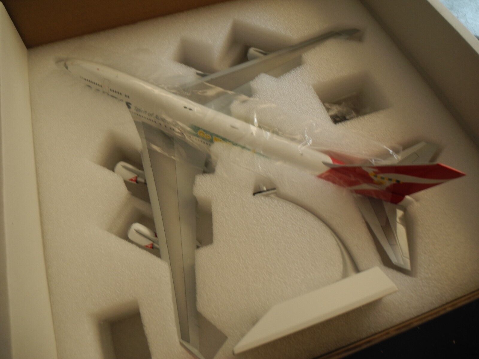 Extremely RARE JC Wings INFLIGHT Boeing 747 QANTAS, Rare Version, 1:200, Retired