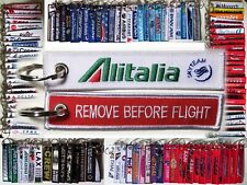 Keyring Keyring ALITALIA tag keychain Società Aerea Italiana picture