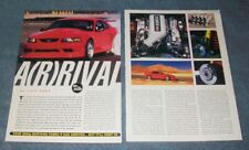2000 Ford Mustang Cobra R Info Article 