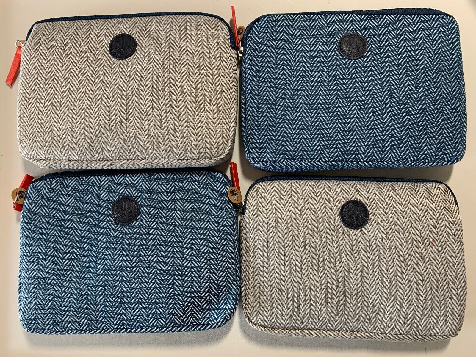 AIR FRANCE Business Class Amenity Kits - Blue and Grey - NEW FACTORY SEALED