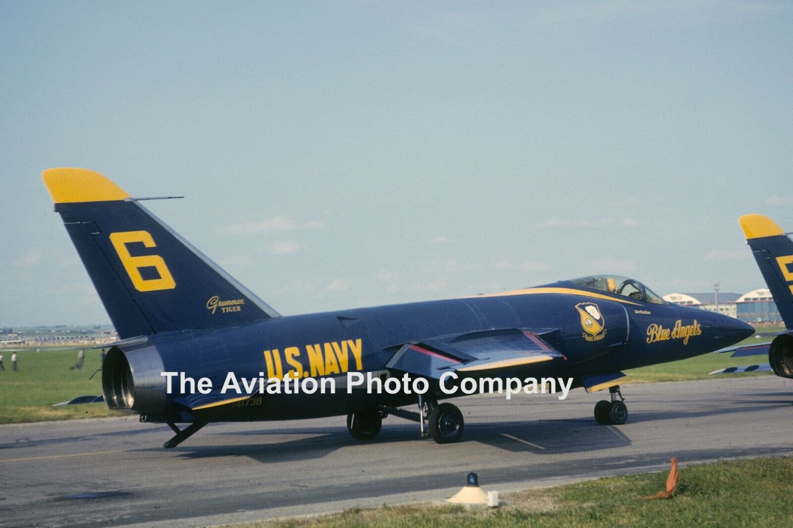 US Navy Blue Angels Grumman F-11A Tiger 141738/6 (1965) Photograph