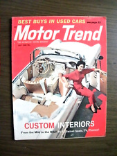 MOTOR TREND 7/59 STUDEBAKER HAWK ROAD TEST1 NEW TRIUMPH FOR TRIUMPH FUEL INJECT picture