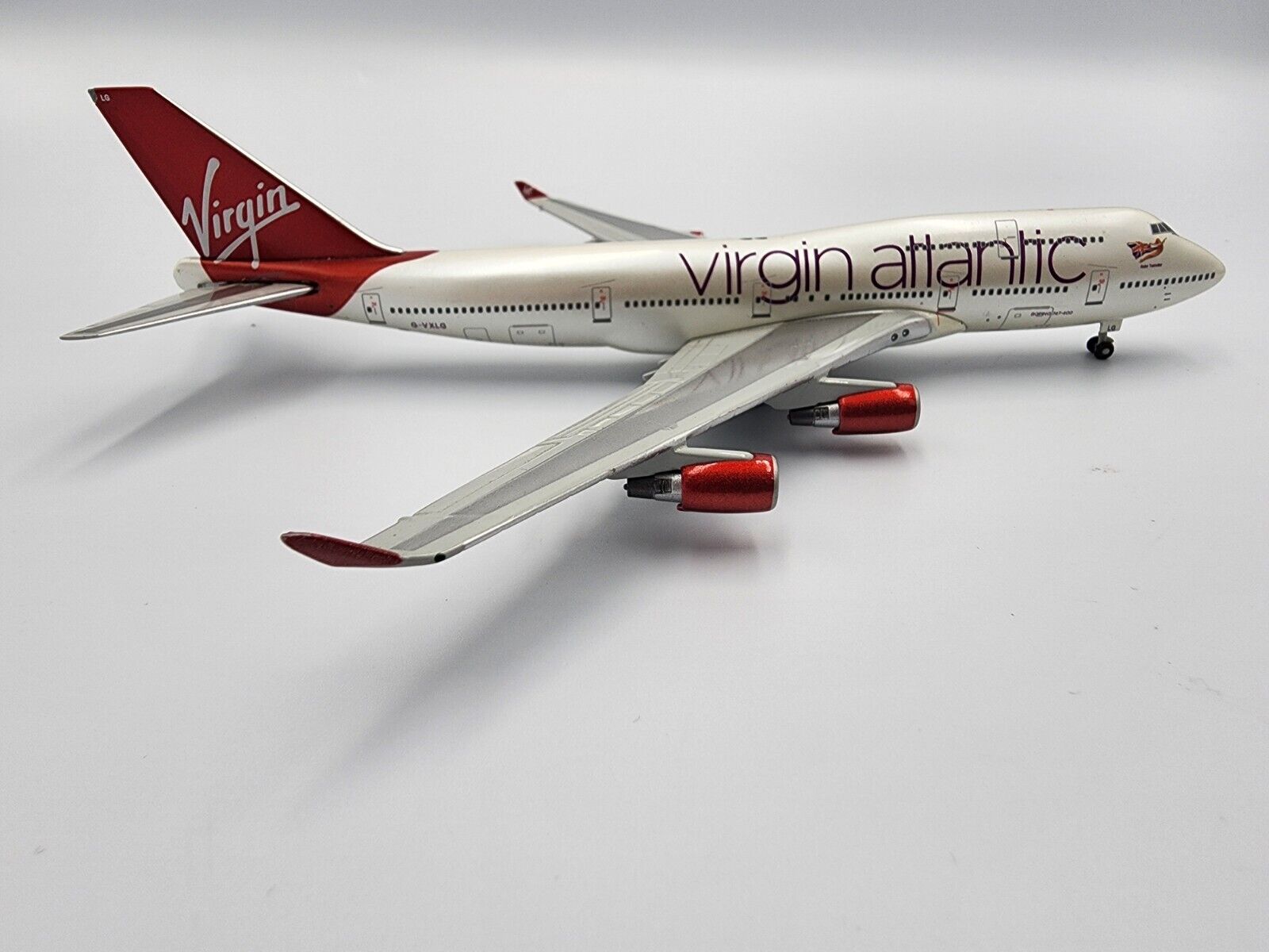 Virgin Atlantic 747-400 REg:G-VXLG Diecast RUBY TUESDAY 