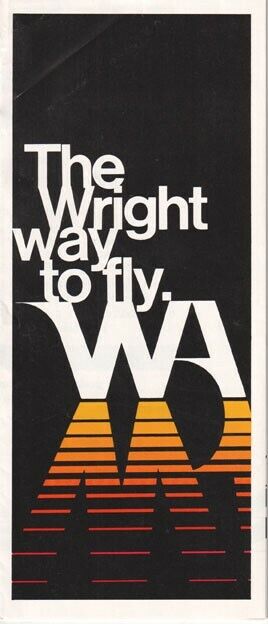 Wright Air Lines timetable 1980/06/02