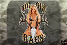Big Rack Bikini Deer Hunting Truck Decal Sticker Skull Archery for Hoyt PSE USA picture