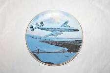 Vintage Pan Am Pioneer Flights Plate 2 Series 1 Constellation Circles Globe picture